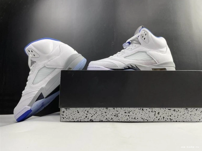 Chep Onekick DD0587-140 Stealth Jordan Air 5 (2021) White Retro 0714